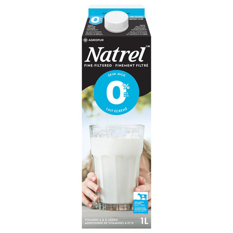 Lait Natrel 0% 1L - fruiterie natura