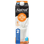 Lait Natrel sans lactose 2% 1L - fruiterie natura