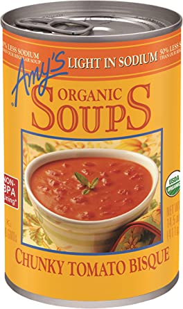 AMY'S SOUP-CHUNKY TOMATO BISQUE