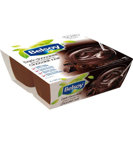 BELSOY - POUDING CHOCOLAT NOIR