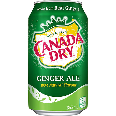 CANADA DRY - GINGER ALE + TAXES