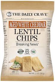 THE DAILY CRAVE - LENTIL CHIPS 4,99+TAXE