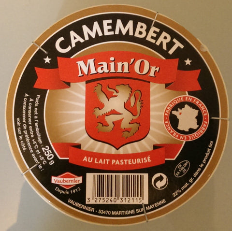 MAIN D'OR - FROMAGE CAMEMBERT